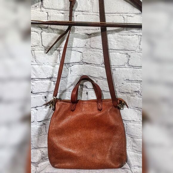 Madewell Brown Mini Transport Crossbody Bag - Picture 2 of 10